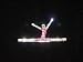 Crystal Gymnast Dancer Doing Splits Pin
