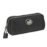 COACH コーチ サットン シグネチャー ミディアム コスメティック ポーチ ブラック/ブラック 44437 SBKBK コーチ ポーチ