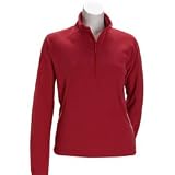 Ashworth Drop Needle Fleece Pullover (COLOR: Dark Pink, SIZE:Large)