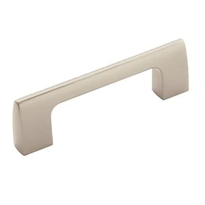 Amerock BP55364-G10 Riva Collection 3-Inch Pull, Satin Nickel by Amerock