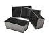Chicago Metallic Silverstone Non-Stick Mini Loaf Pans, Set of 4