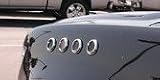 Universal All Chrome Oval Port Accents / Fender Vents