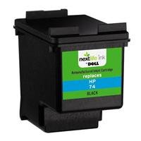 Dell Nextlife HP 74 Black Printer Ink Cartridge Remanufactured
