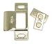 Battalion 2MDN4 Strike Plate Adj, H 2 3/4 x L 1 1/4 In