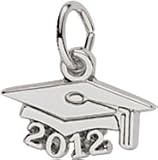 Rembrandt Charms 2012 Graduation Cap Charm