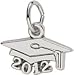 Jewelry : Rembrandt Charms 2012 Graduation Cap Charm