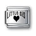 Body Candy Italian Charms Laser LITTLE SIS No 2
