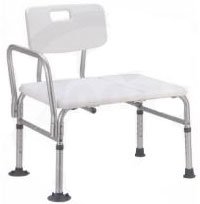 Plastic Transfer Bench With Adjustable Features