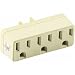Leviton 006-00697-00I Triple Outlet
