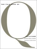 City Travel Guides Discounted  Books : The Yale Book of Quotations