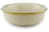 Lenox Eternal Gold Banded Ivory China Fruit Bowl