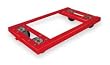Dayton 2TUL7 Steel Dolly, 30x18x5 1/4, Cap 2000 Lbs