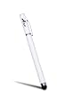 Acase Capacitive Stylus Pen Combo for Apple iPad, Samsung Galaxy, Blackberry Playbook (White)