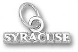 Syracuse Orange Solid Sterling Silver ''SYRACUSE'' Pendant