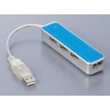 Arvel USB2.0�б� 4�ݡ��ȥϥ� �Х��ѥ������ �ߥåɥʥ��ȥ֥롼 H429BL