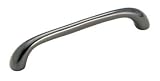 Amerock Solid Brass 96mm Wire Pull Black Nickel
