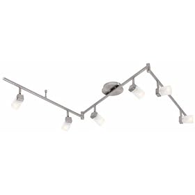 Ryan 6 Light Halogen Monorail Fixture by Access Lighting