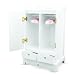 Melissa & Doug Deluxe Wooden Doll Armoire