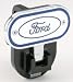 Ford Logo Fold Down Receiver Hitch Step