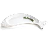 Sanibel Sands Fish Shape Platter/Serving Plate Beach Decor Home Decor