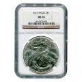 Certified Uncirculated Silver Eagle 2012 MS70-image
