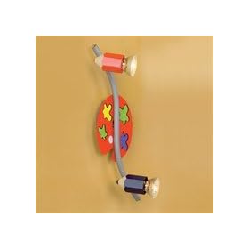 Eglo 87354A Jolly, Multi-Colored, 2-Light Children's Light Fixture by Eglo