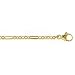 18K Yellow Gold Belly Chain, 2.4mm wide, Length: 33 IN