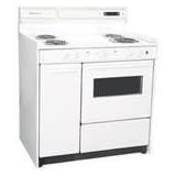 Summit WEM430KW 36 Freestanding Electric Range with Manual Clean, Oven Window, Side... by
