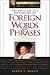 Books : The Facts on File Dictionary of Foreign Words and Phrases (Writers Library)