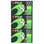 Fuji 3-Pack 120-Minute 8mm Tapes (8MM3PK)