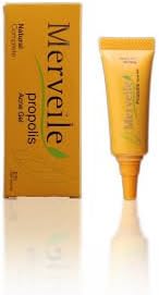 Merveile Propolis Acne Gel Decreases Excess Oil and Bacteria &amp; Acne Problem