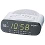 Sony ICF-C212 FM/AM Clock Radio with Full Power Back-up (White)