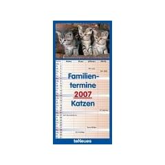 Familientermine Katzen 2007. Mit 4 Spalten
