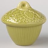 Pfaltzgraff Solid Color Collection Dill Plymouth Small Covered Acorn Dish