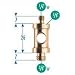 Electronics : Bogen - Manfrotto Male Spigot Mounting Adapter, 1/4