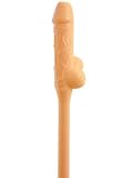 Pipedream Products Jumbo Sucking Straws 11-Inch, Flesh