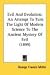 Book Evil And Evolution: An Attempt To Turn The Light Of Modern Science To The Ancient Mystery Of Evil (1899)