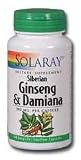 Siberian Ginseng Root and Damiana 380mg - 100 - Capsule
