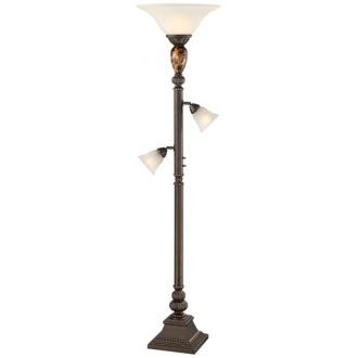 Kathy Ireland Mulholland Tree Torchiere Floor Lamp On Sale