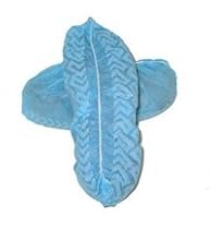 XL Anti Skid 100 pc Shoe Covers Non Slip Disposable
