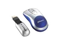 Targus Cordless Optical Mouse For Notebooks [3-button, Rf, Usb, Blue/silver] Picture