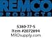 Remco 5380-77-5 Vikan Tube/valve Brush Tube Brush- 3 inch- White (53925)