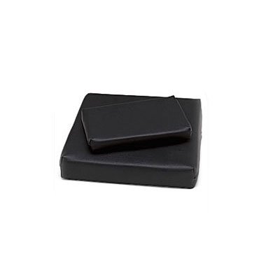 Black Vinyl Cushion, 2 in. x 6 in. x 9 in.