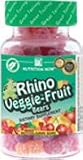 Kid's Rhino Veggie-Fruit Bears - 60 - Chewable