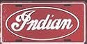 Indian Logo License Plate