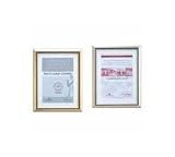 Premium Cert Frame With A4 Mount Silver