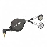 Ultra-Cord 59-inch Retractable Stereo Earphones