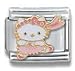 Clearly Charming Hello Kitty Ballerina Cat Animal Theme Licensed Charm Bracelet