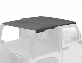 Bestop 52585-35 Header-style Safari Bikini Black Diamond Top for 07-09 Wrangler JK 2-door On Sale