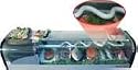 Yoshimasa YMSC-4L Sushi Display Case w/ Left Refrig. Unit 4ft